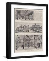 The Great Central Railway, the London Terminus-Henry William Brewer-Framed Giclee Print