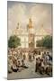 The Great Church of Kievo-Pecherskaya Lavra in Kiev, 1905-Vasilij Vereshchagin-Mounted Giclee Print