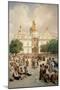 The Great Church of Kievo-Pecherskaya Lavra in Kiev, 1905-Vasilij Vereshchagin-Mounted Giclee Print