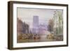 The Great Church of St. Lawrence, Rotterdam, 1881-William Callow-Framed Giclee Print