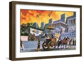 The Great City of Nineveh-Ruggero Giovannini-Framed Giclee Print