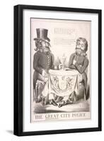 The Great City Police, 1840-null-Framed Giclee Print