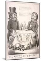 The Great City Police, 1840-null-Mounted Giclee Print