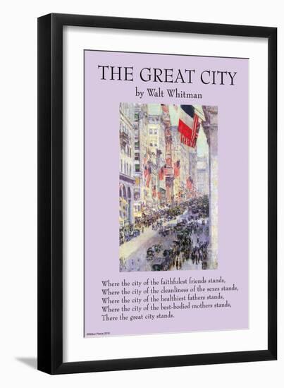 The Great City-null-Framed Art Print