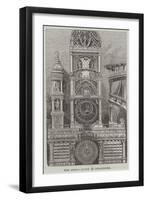 The Great Clock at Strasburg-null-Framed Giclee Print