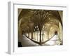 The Great Cloisters, Canterbury Cathedral, UNESCO World Heritage Site, Canterbury, Kent, England-Peter Barritt-Framed Premium Photographic Print