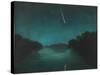 The Great Comet of 1861 as Seen from Staines Bridge, Middlesex-null-Stretched Canvas