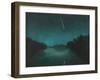 The Great Comet of 1861 as Seen from Staines Bridge, Middlesex-null-Framed Giclee Print