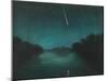 The Great Comet of 1861 as Seen from Staines Bridge, Middlesex-null-Mounted Giclee Print