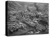 The Great Conemaugh Valley Disaster, Flood and Fire at Johnstown, PA-null-Stretched Canvas