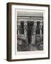 The Great Court of Heaven, Dendera. Egypt, 1879-null-Framed Giclee Print