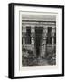 The Great Court of Heaven, Dendera. Egypt, 1879-null-Framed Giclee Print