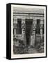 The Great Court of Heaven, Dendera. Egypt, 1879-null-Framed Stretched Canvas