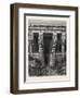 The Great Court of Heaven, Dendera. Egypt, 1879-null-Framed Giclee Print