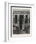 The Great Court of Heaven, Dendera. Egypt, 1879-null-Framed Giclee Print