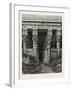 The Great Court of Heaven, Dendera. Egypt, 1879-null-Framed Giclee Print