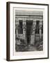 The Great Court of Heaven, Dendera. Egypt, 1879-null-Framed Giclee Print