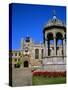 The Great Court, Trinity College, Cambridge, Cambridgeshire, England, UK-Geoff Renner-Stretched Canvas