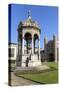 The Great Court, Trinity College, Cambridge, Cambridgeshire, England, United Kingdom, Europe-Charlie Harding-Stretched Canvas