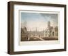 The Great Court Yard, Dublin Castle, 1792-James Malton-Framed Giclee Print