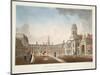 The Great Court Yard, Dublin Castle, 1792-James Malton-Mounted Giclee Print