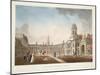 The Great Court Yard, Dublin Castle, 1792-James Malton-Mounted Giclee Print