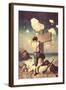 The Great Cross-Newell Convers Wyeth-Framed Art Print