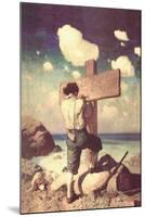 The Great Cross-Newell Convers Wyeth-Mounted Art Print