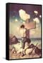The Great Cross-Newell Convers Wyeth-Framed Stretched Canvas
