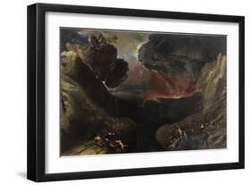 The Great Day of His Wrath, C.1851-53-John Martin-Framed Giclee Print