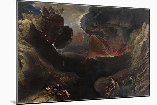 The Great Day of His Wrath, C.1851-53-John Martin-Mounted Giclee Print