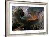 The Great Day of His Wrath, Engraved by Charles Mottram (1807-76), Published by Thomas Mclean,…-John Martin-Framed Giclee Print