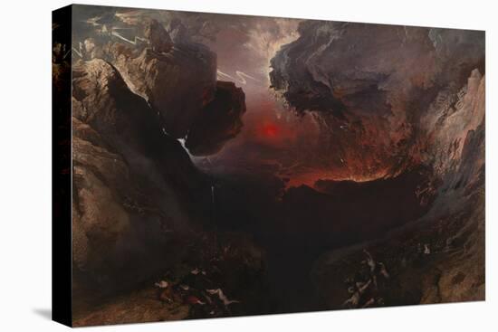 The Great Day of His Wrath-John Martin-Stretched Canvas