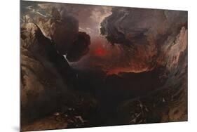 The Great Day of His Wrath-John Martin-Mounted Giclee Print
