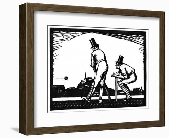 The Great Days of Fuller Pilch-Andrew Johnson-Framed Photographic Print