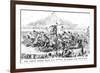 The Great Derby Race for 1851-null-Framed Premium Giclee Print