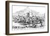 The Great Derby Race for 1851-null-Framed Art Print