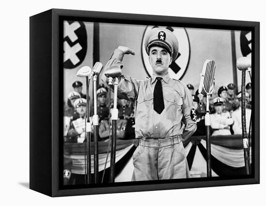 The Great Dictator, 1940-null-Framed Stretched Canvas