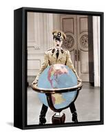 The Great Dictator, Charles Chaplin, 1940-null-Framed Stretched Canvas