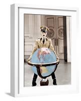 The Great Dictator, Charles Chaplin, 1940-null-Framed Photo