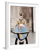 The Great Dictator, Charles Chaplin, 1940-null-Framed Photo