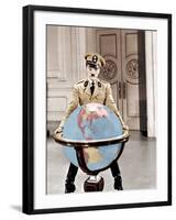 The Great Dictator, Charles Chaplin, 1940-null-Framed Photo