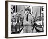 The Great Dictator, Charlie Chaplin, 1940-null-Framed Photo