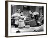 The Great Dictator, Henry Daniell, Charlie Chaplin, Jack Oakie, Carter Dehaven, 1940-null-Framed Photo