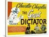 The Great Dictator, Paulette Goddard, Charles Chaplin, Jack Oakie, 1940-null-Stretched Canvas