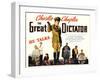 THE GREAT DICTATOR-null-Framed Art Print