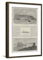 The Great Disaster at Gibraltar-null-Framed Giclee Print