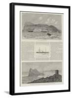 The Great Disaster at Gibraltar-null-Framed Giclee Print