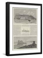 The Great Disaster at Gibraltar-null-Framed Giclee Print