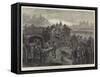 The Great Disaster on the Thames, Burial of the Unknown Dead at the Woolwich Cemetery, East Wickham-null-Framed Stretched Canvas